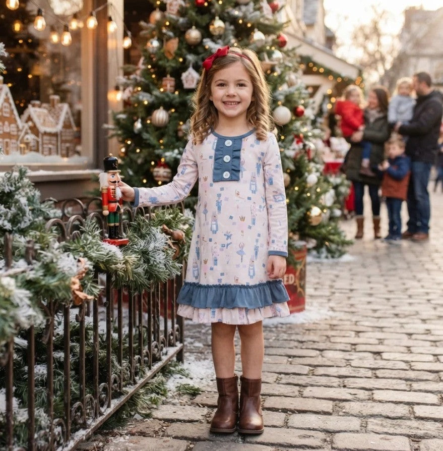 Nutcracker Blue Dress