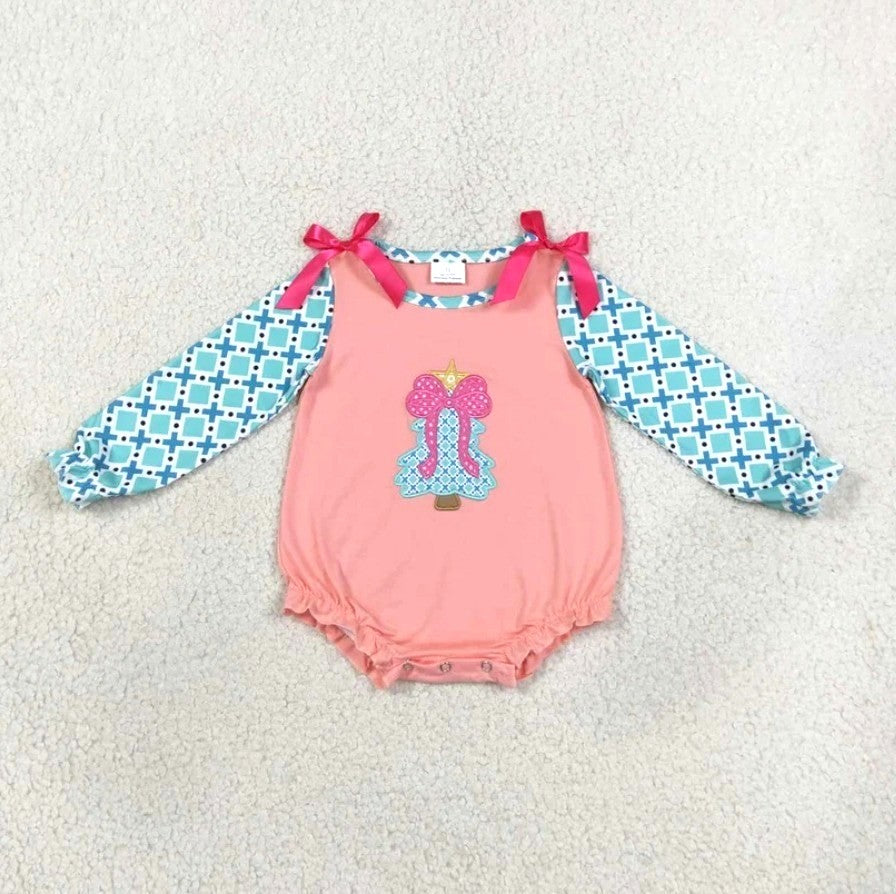 Pink Tree Bow Sibling Collection