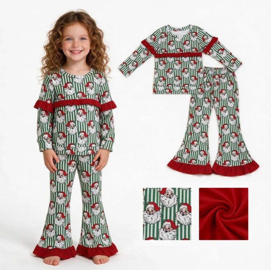 Santa Stripe Flare Set