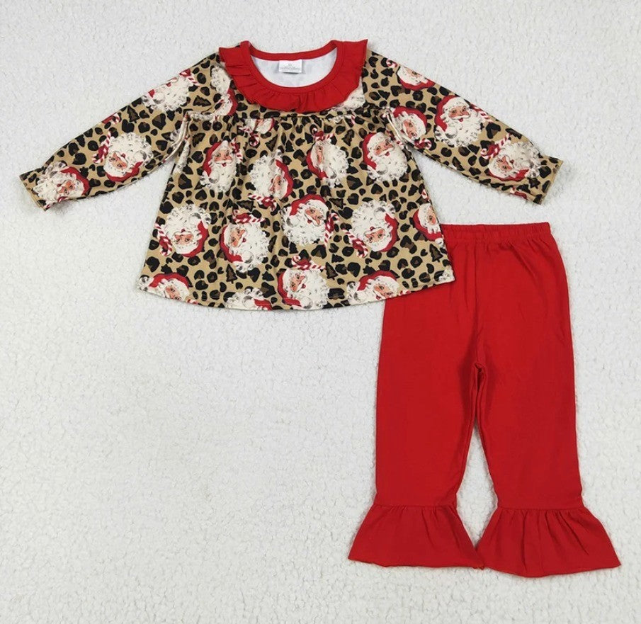 Cheetah Vintage Santa Set