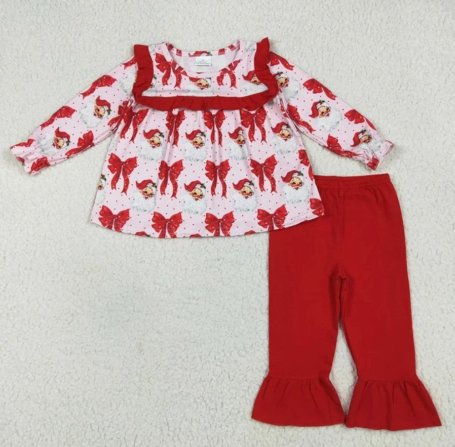 Bow Santa Set