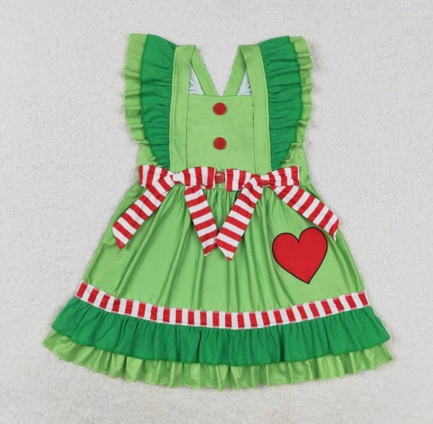 Grinch Heart Dress