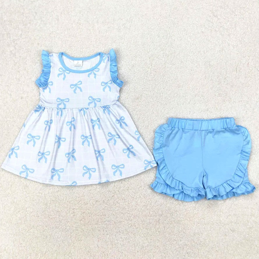 Blue Bow Set