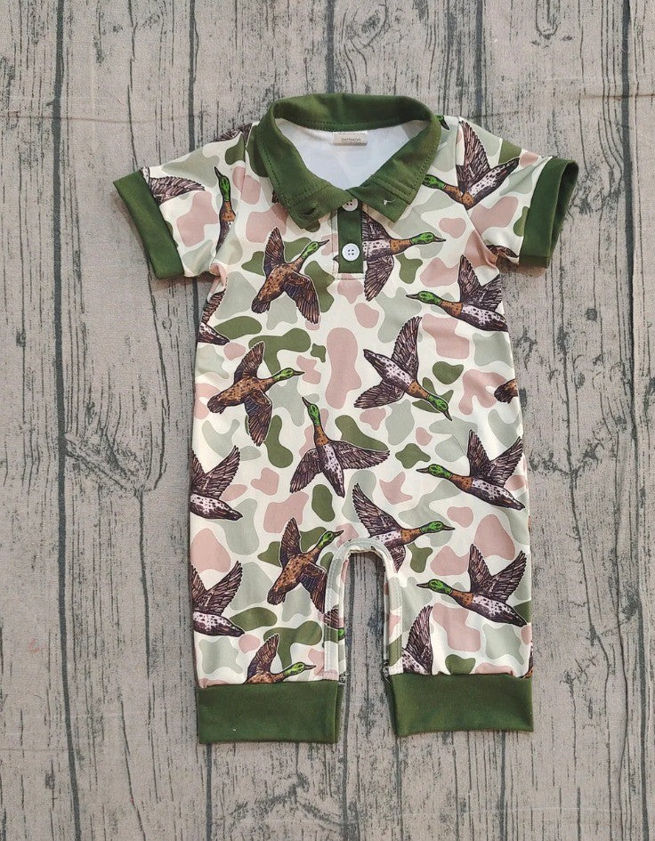 Camo Duck Romper