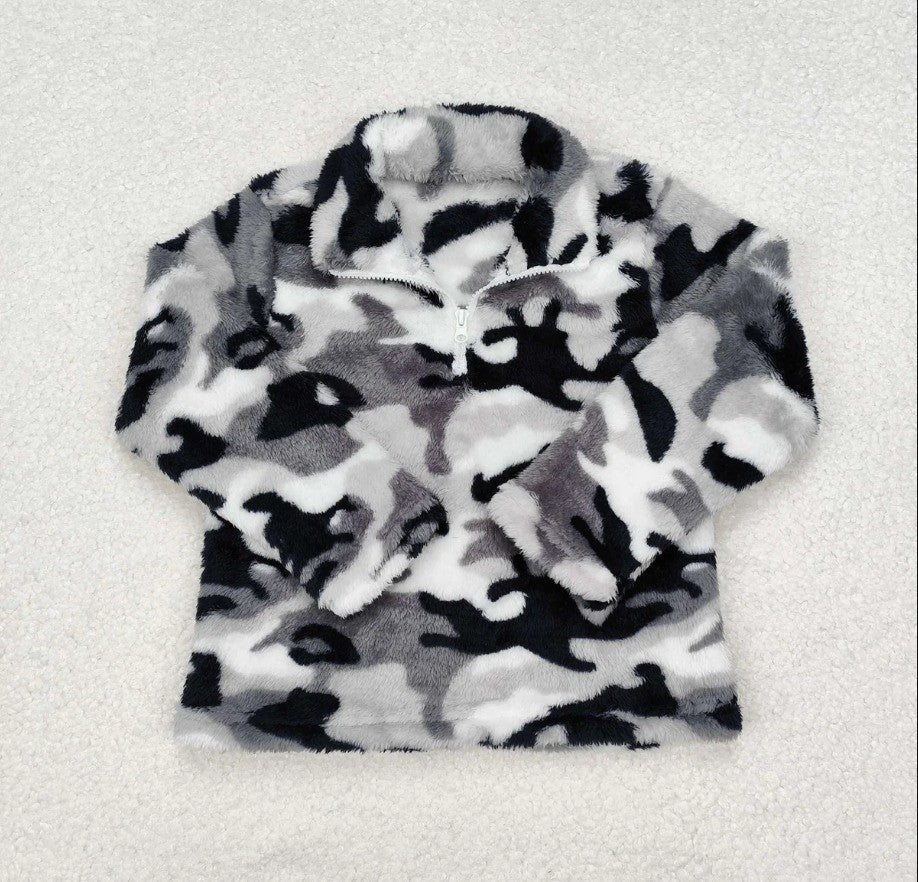 Sherpa Camo Pullover