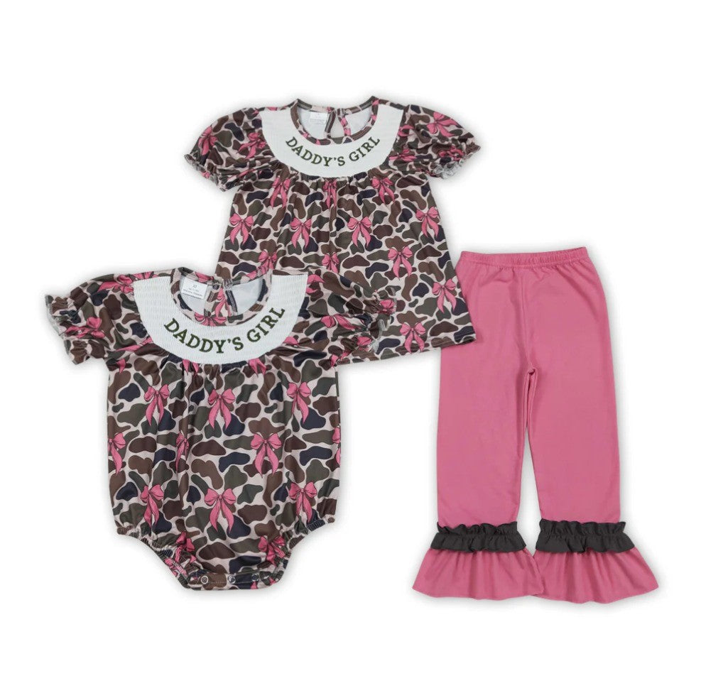 Daddys Girl Camo Set & Romper