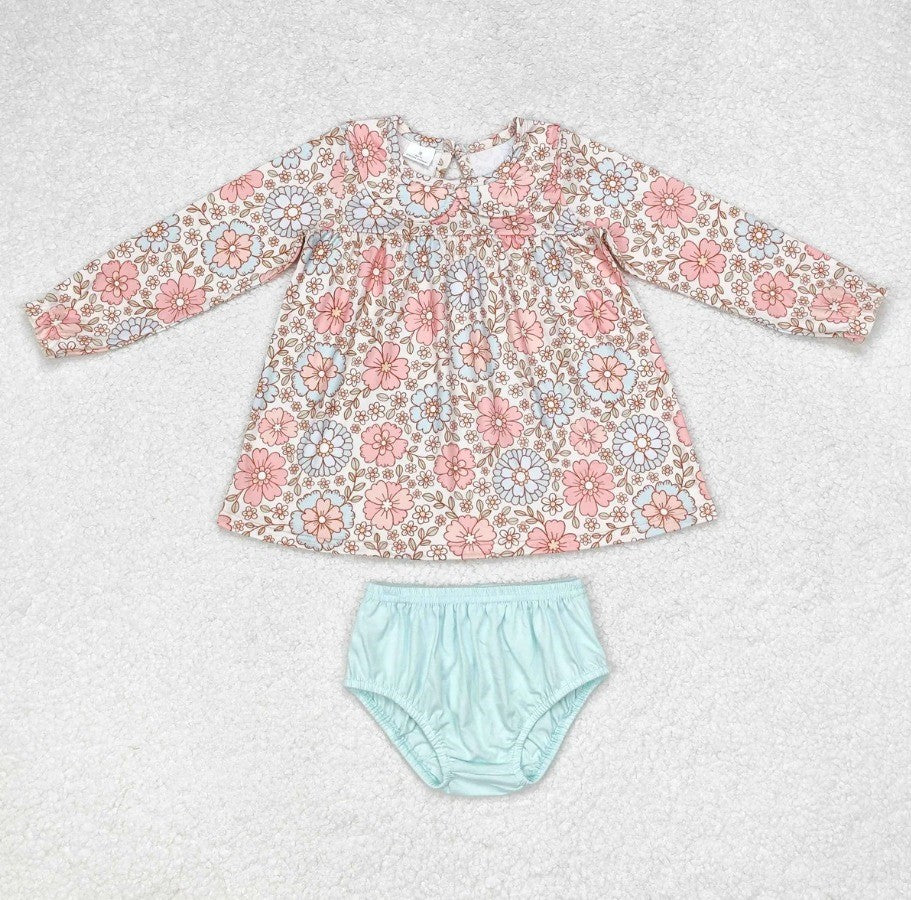 Floral Bummie Dress Set