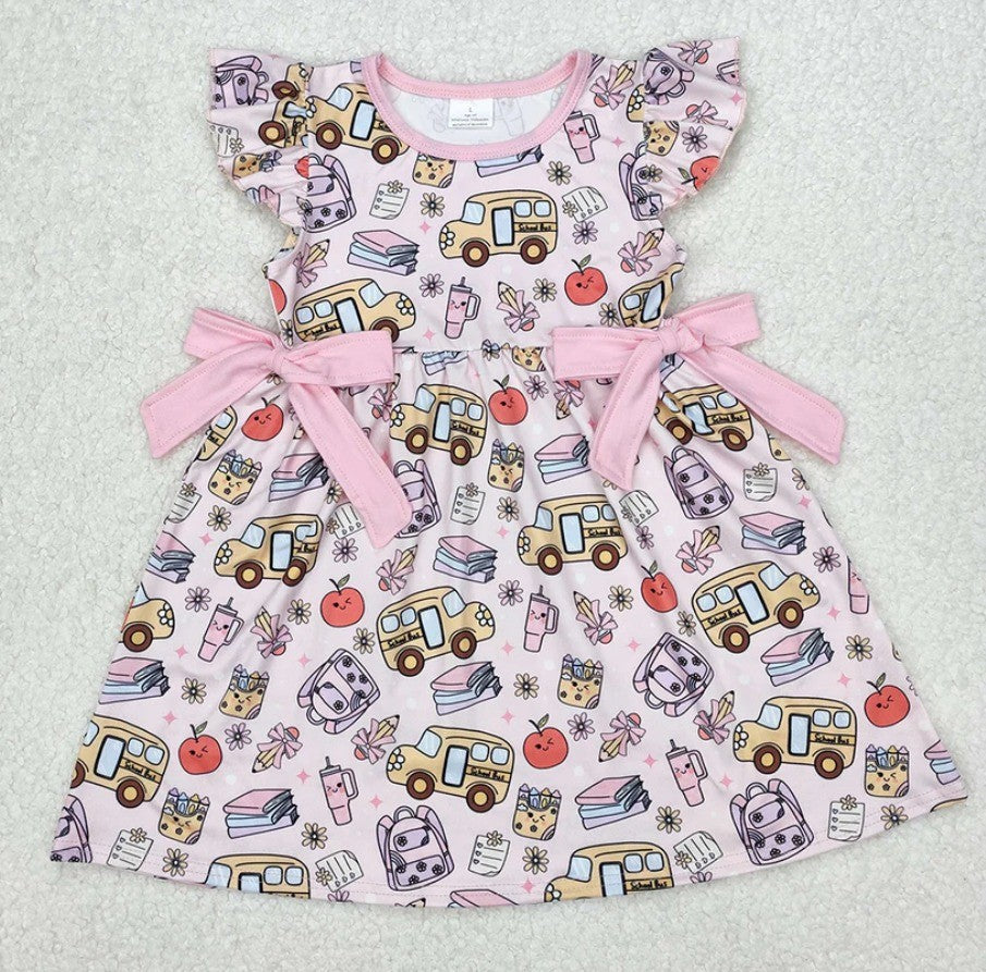 Pink School Bus Dress