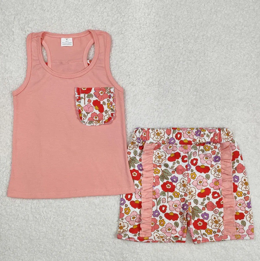 Girls Bow Back Short Collection