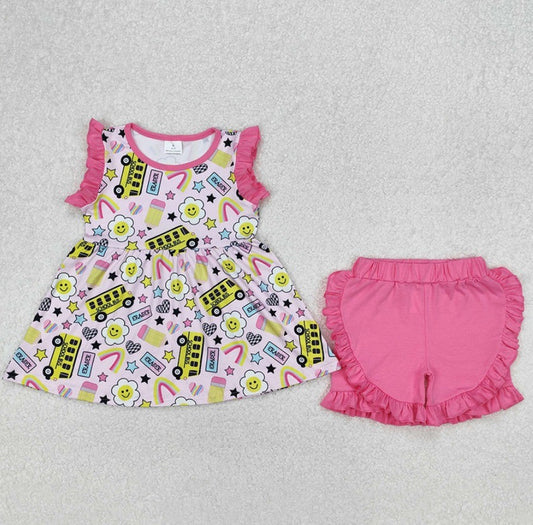 Pink Bus Set