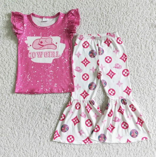 Cowgirl Bell Bottom Set