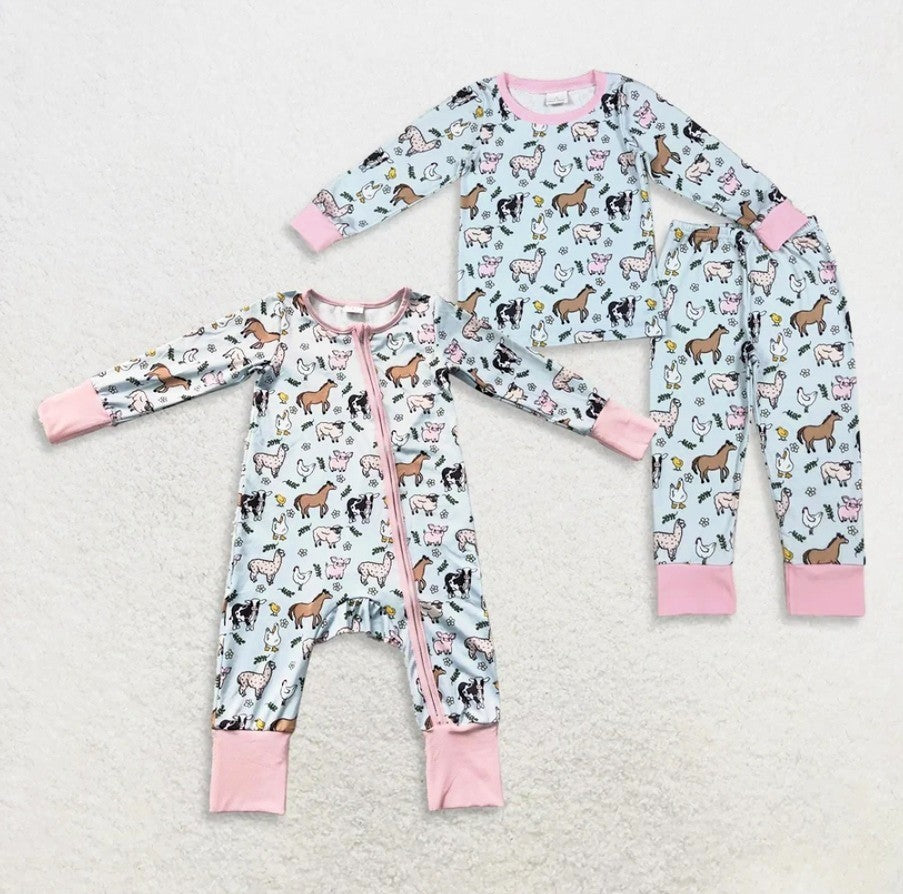 Farm Animal Pajama Collection