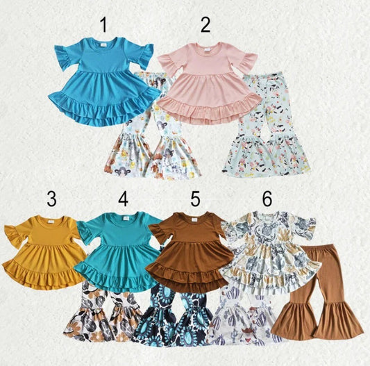 Western Farm Bell Set Collection
