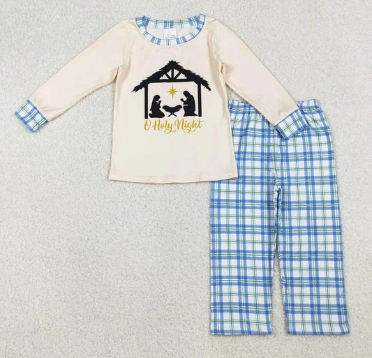 Boys Holy Night Nativity Set