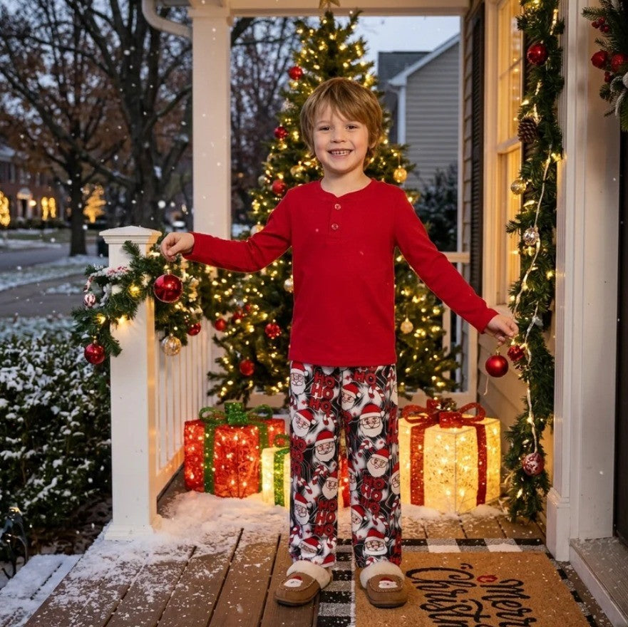 Boys Ho Ho Santa Set