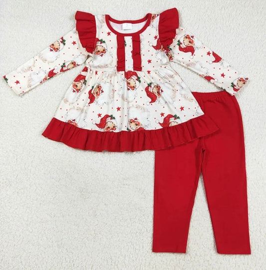 Vintage Santa Star Set