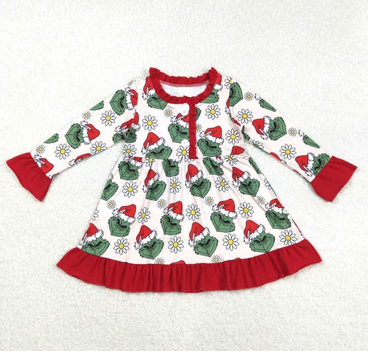 Grinch Daisy Dress