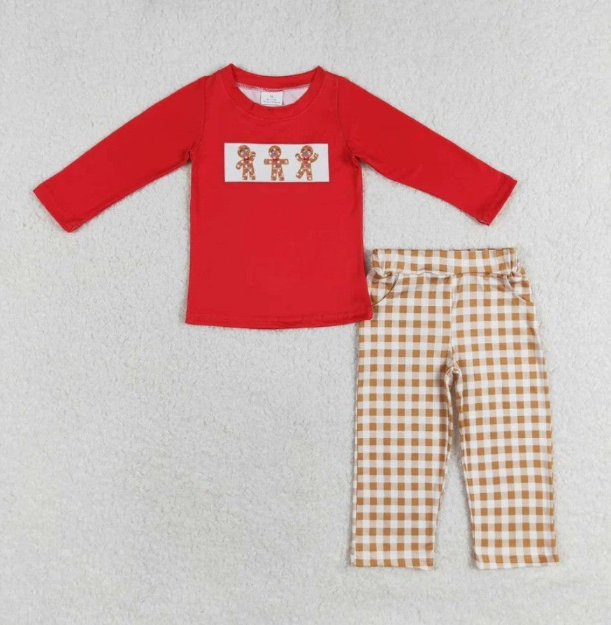 Boys Gingerbread Man Set