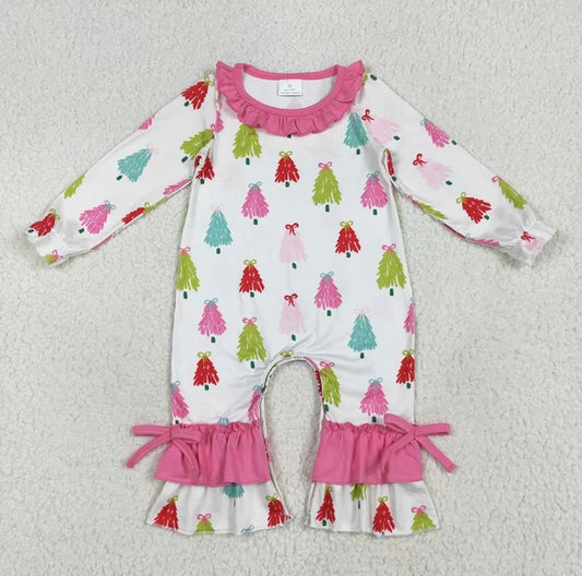 Multi Colored Tree Romper