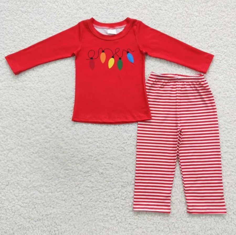 Boys Christmas Lights Set