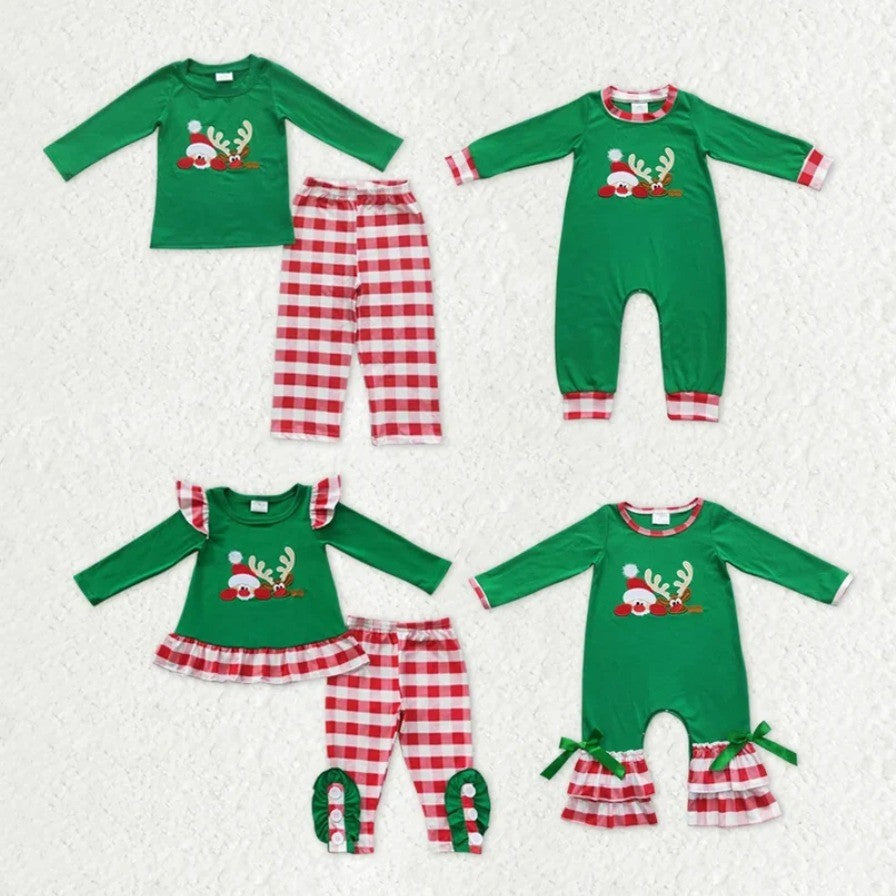 Santa Reindeer Sibling Collection