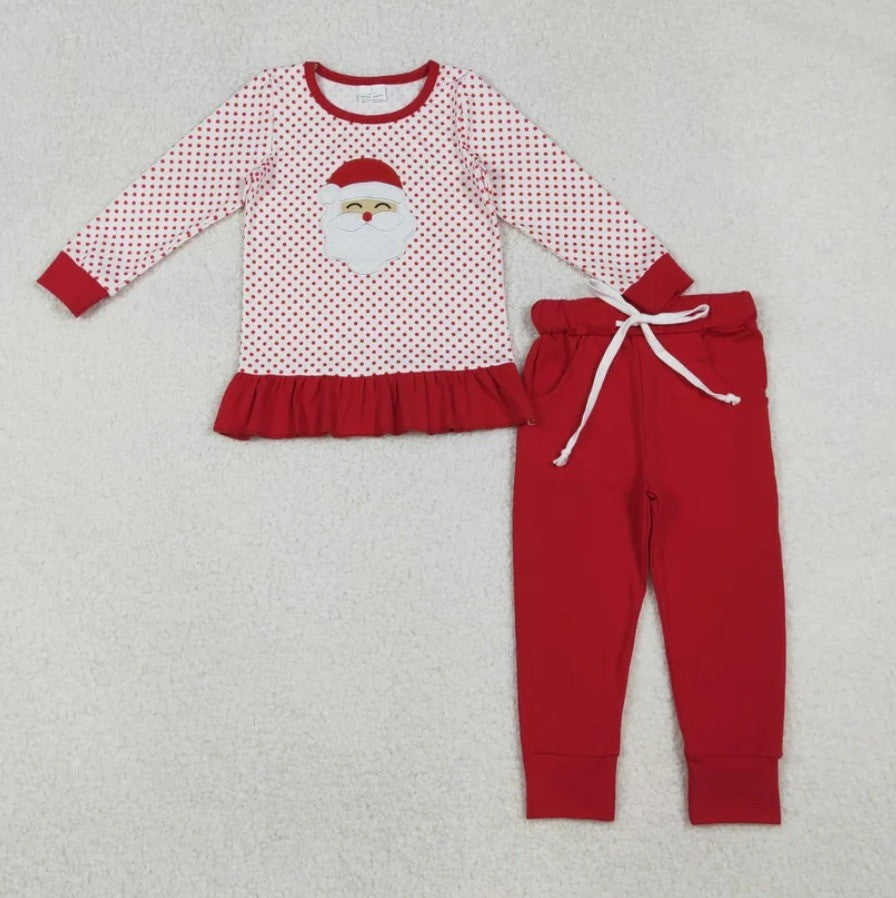 Sibling Dot Santa Set
