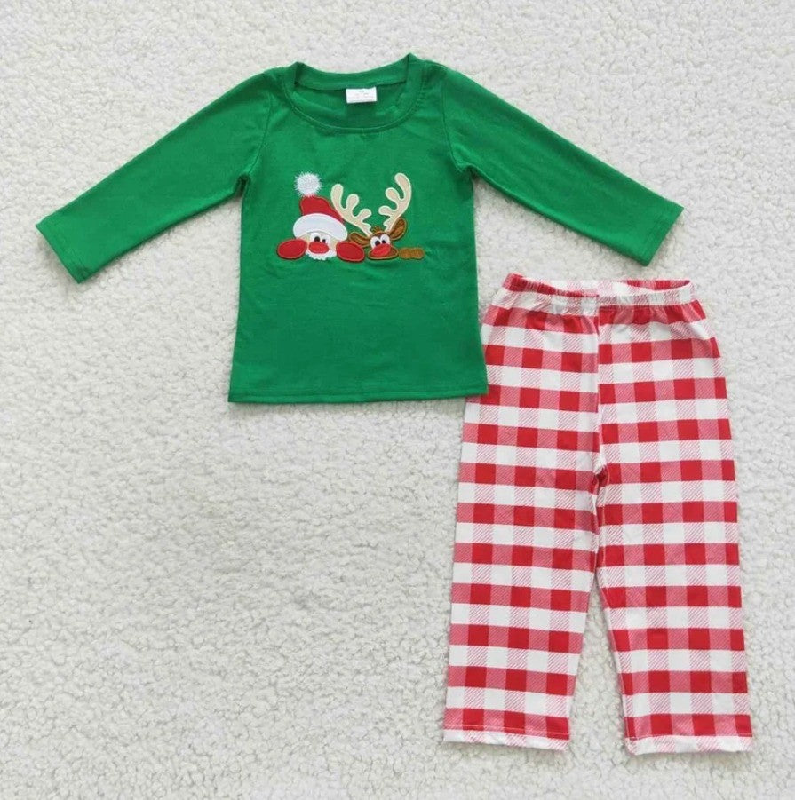 Santa Reindeer Sibling Collection