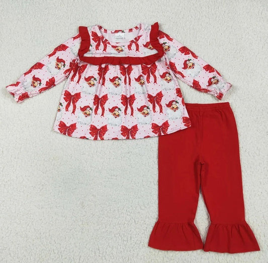 Bow Santa Set
