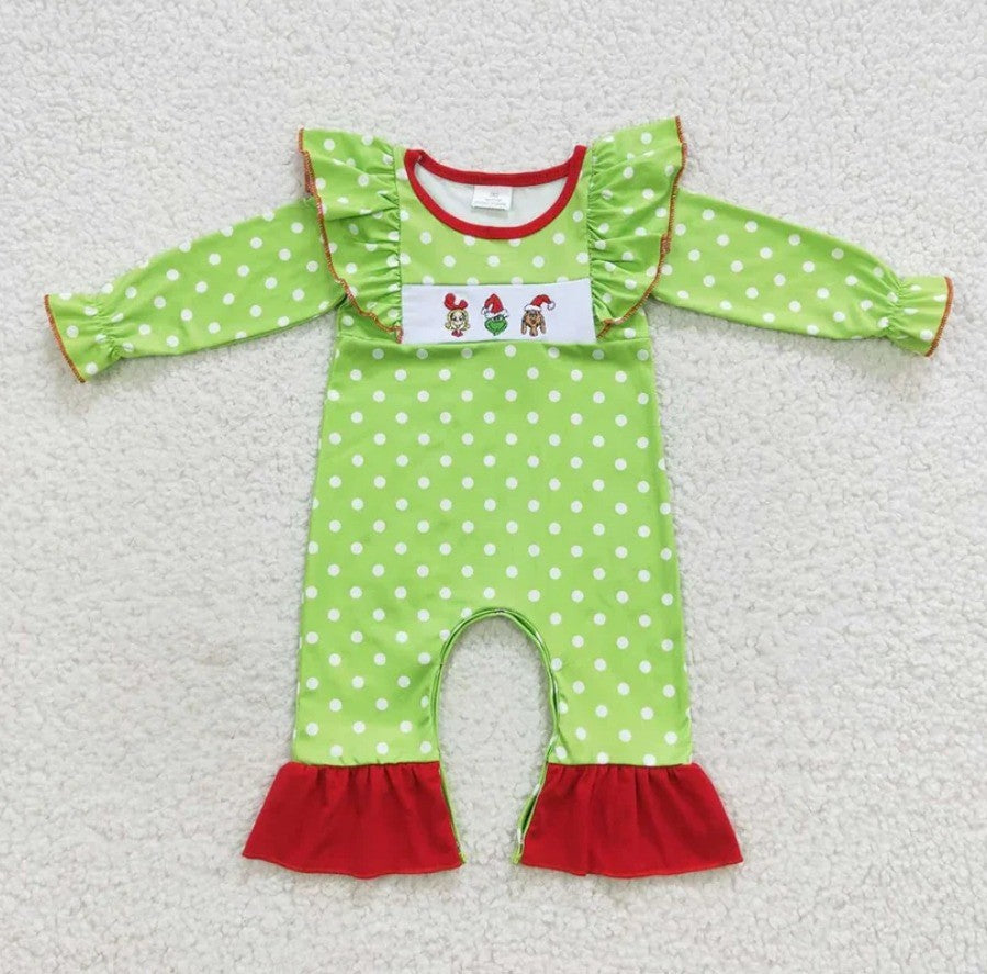 Embroidered Grinch Sibling Collection