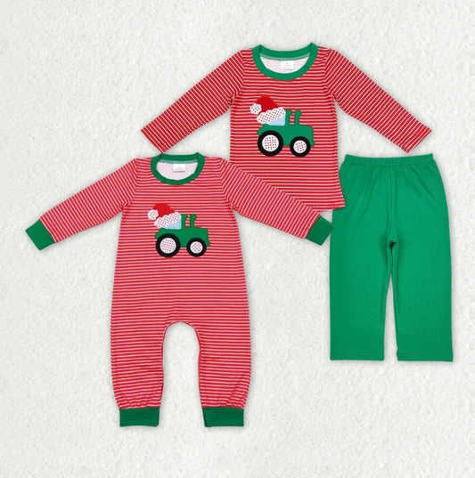 Christmas Truck Set Brothers Match