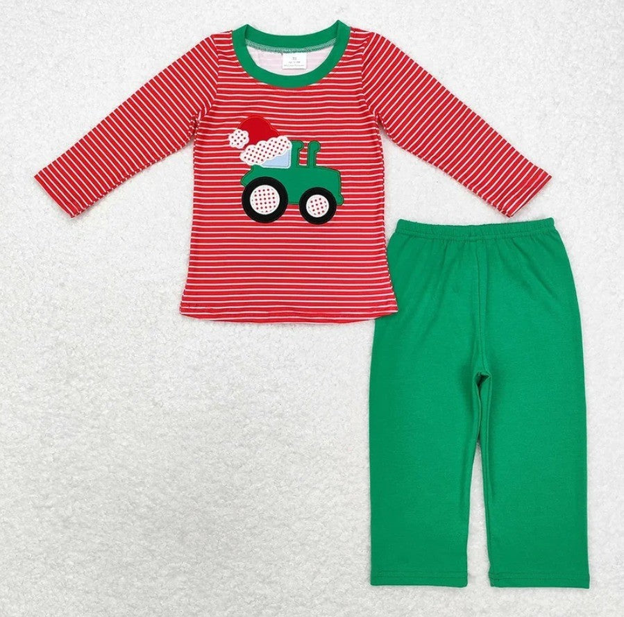 Christmas Truck Set Brothers Match