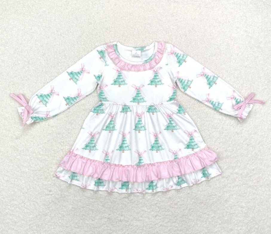 Pink Bow Tree Dress