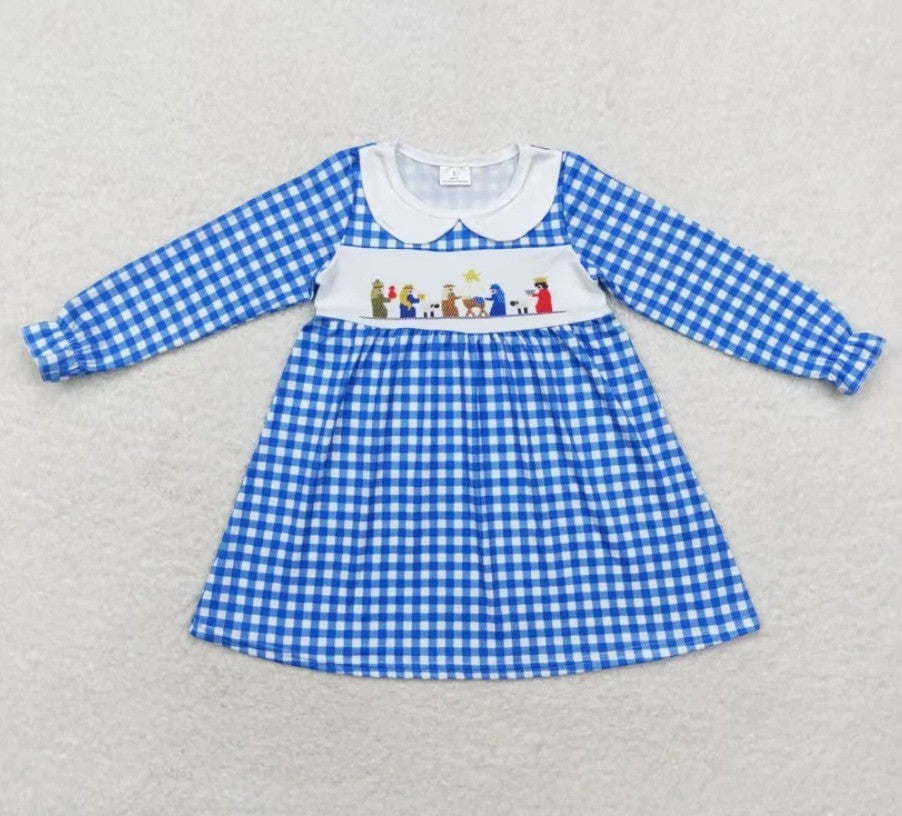 Gingham Nativity Dress