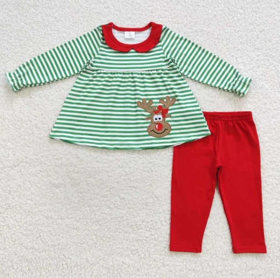 Striped Reindeer Sibling Collection