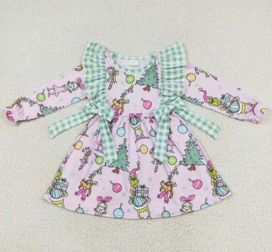 Gingham Grinch Dress