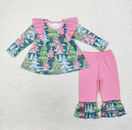 Watercolor Tree Set