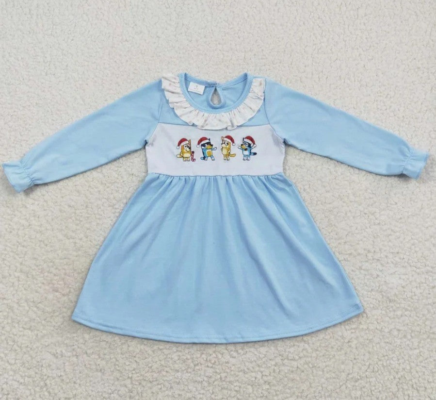 Smocked Bluey Dress