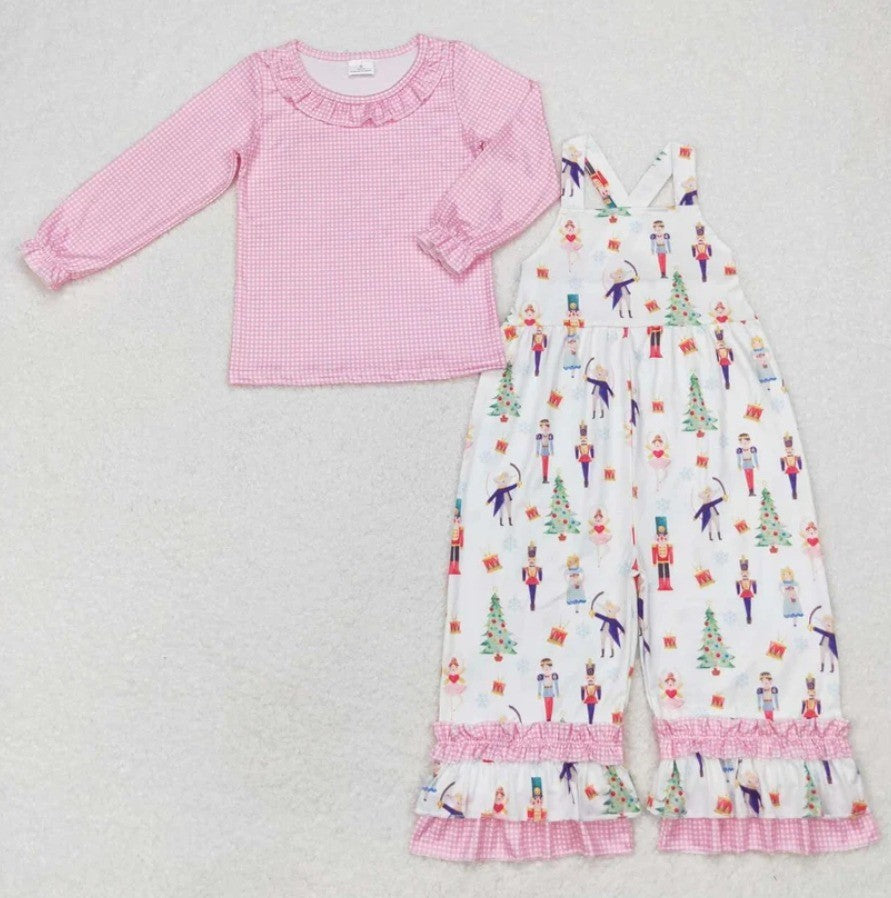 Nutcracker Overall Jumper Set