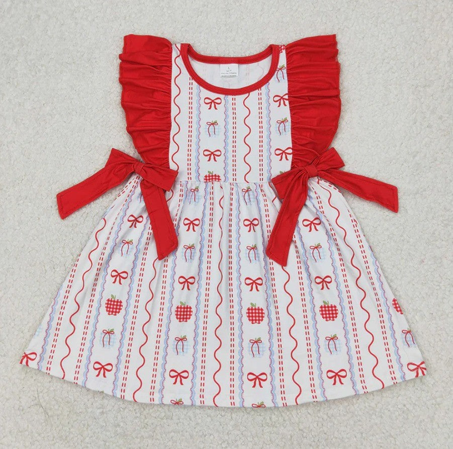 Coquette Bow Apple Dress