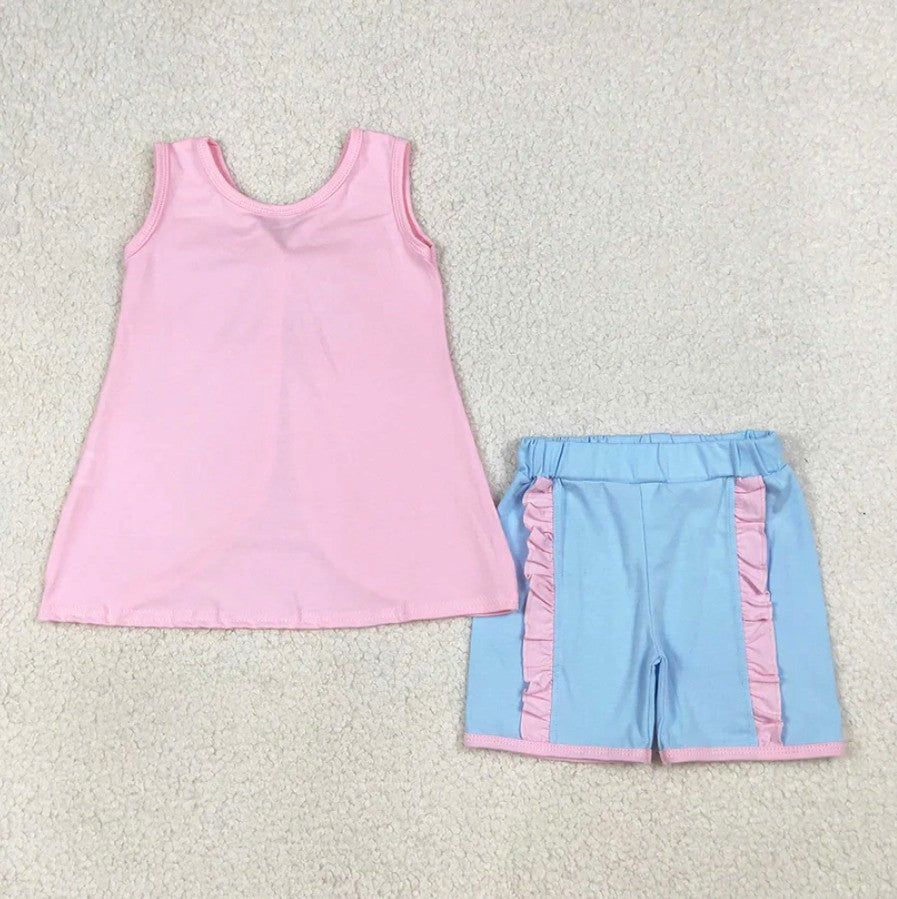 Princess Bow Back Short Set