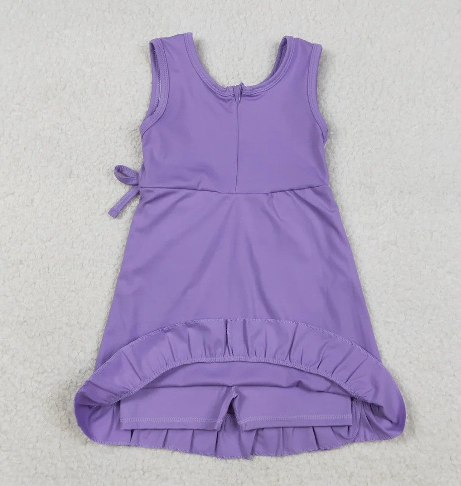 Floral Athletic Yoga Skort Dress