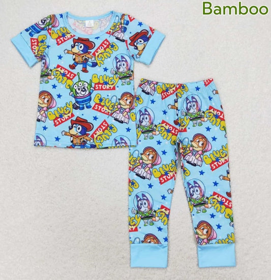 Blue Dog Story Bamboo
