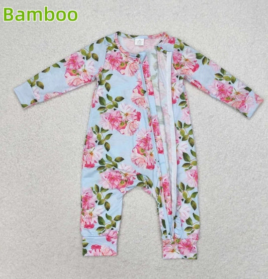 Floral Bamboo Zippie