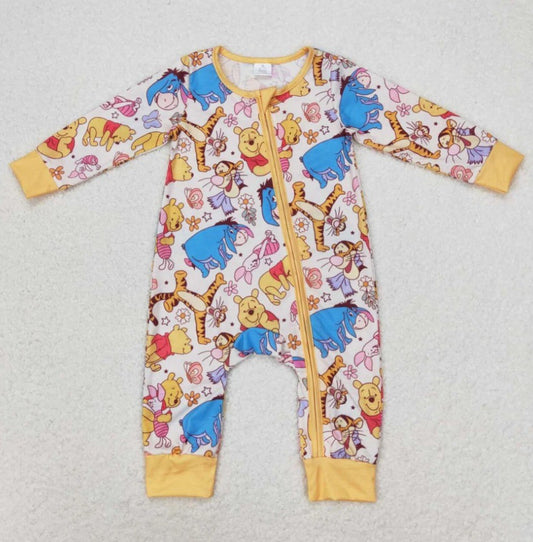 Bear Friends Bamboo Zippie