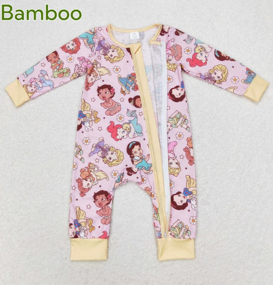 Princess Character Bamboo Zippie