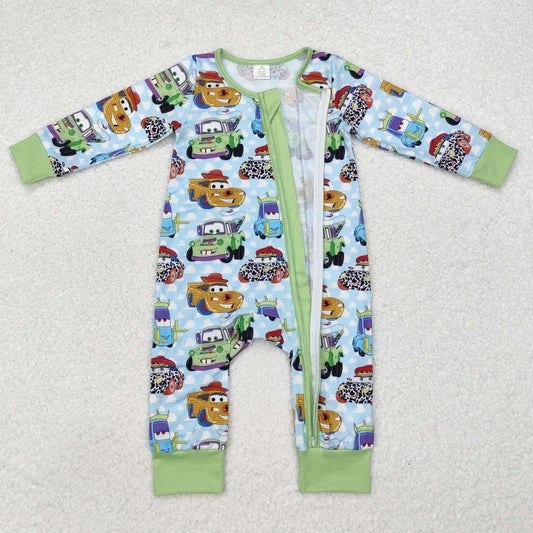 Car Cartoon Bamboo Zippie