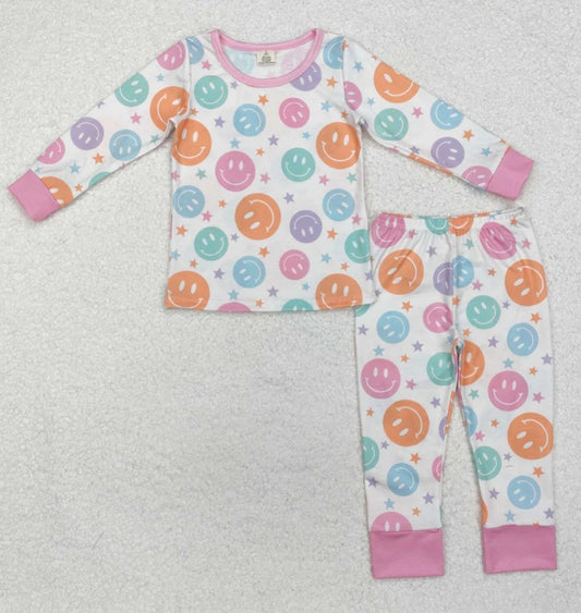 Smiley Face Bamboo Set