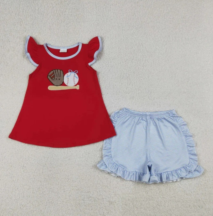 Embroidered Baseball Sibling Collection