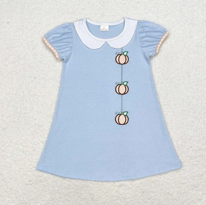 Embroidered Pumpkin Sibling Collection