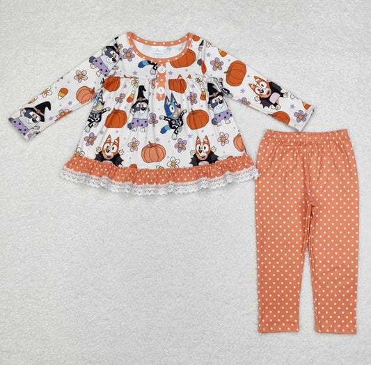 Halloween Blue Dog Set